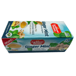 Caribbean Dreams Ginger Mint Herbal Tea (1.34 OZ)
