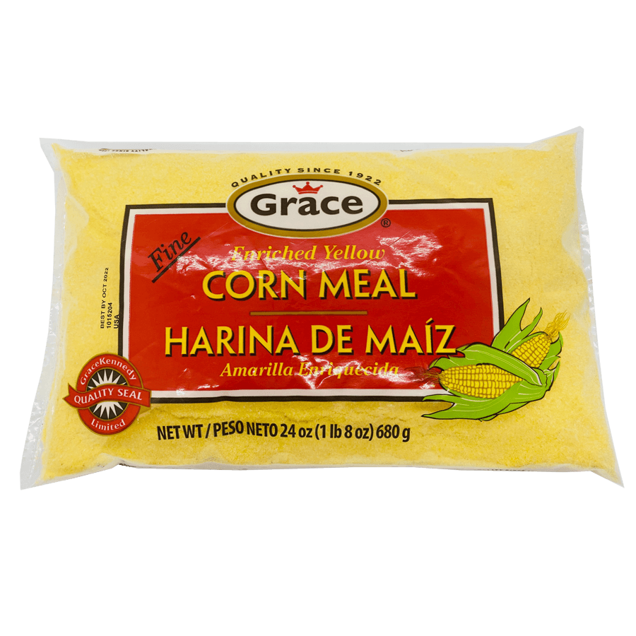 Grace Fine Enriched Yellow Corn Meal M D Jamaican Delights