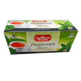 Caribbean Dreams Peppermint Herbal Tea (1.34 OZ)