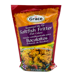 Grace Seasoned Mix for Saltfish Fritter (Fish Cakes) (9.52 OZ)