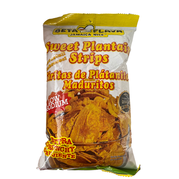 Beta Flava Sweet Plantain Strips 3oz