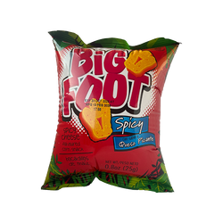Bigfoot Spicy cheese flavored snack 25g