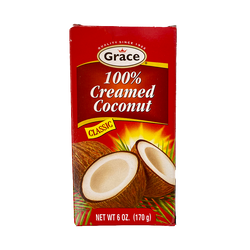 Grace 100% Creamed Coconut 6oz