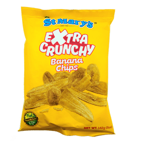 St. Mary’s Banana Chips Extra Crunchy (5OZ)