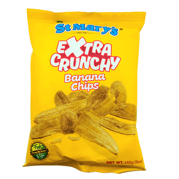 St. Mary’s Banana Chips Extra Crunchy (5OZ) - M&D Jamaican Delights