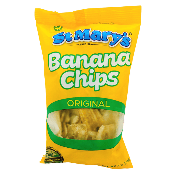 St. Mary’s Banana Chips Original - M&D Jamaican Delights