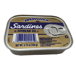 Brunswick Sardines in Soybean Oil (3.75 OZ)