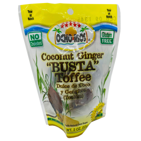 Coconut Ginger BUSTA Toffee (2 OZ)