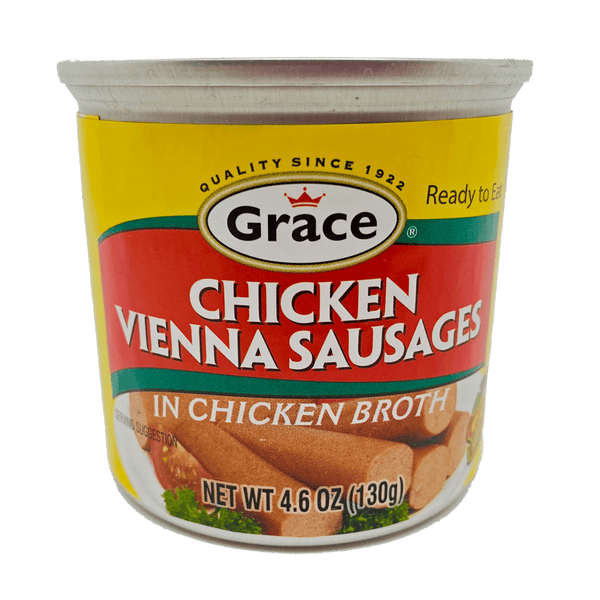 Grace Chicken Vienna Sausages in Chicken Broth (4.6 OZ) - M&D Jamaican Delights