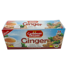 Caribbean Dreams Ginger Herbal Tea (1.34 OZ)