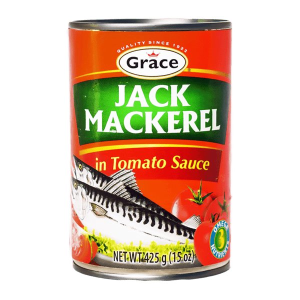 Grace Jack Mackerel in Tomato Sauce (15 OZ) - M&D Jamaican Delights