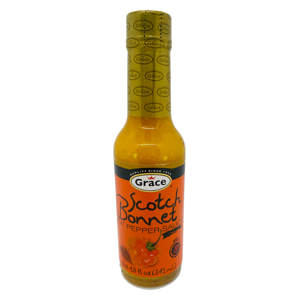 Grace Scotch Bonnet Hot Pepper Sauce (4.8 FL.OZ.) - M&D Jamaican Delights