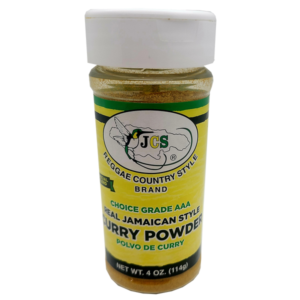 JCS Real Jamaican Style Curry Powder (4 OZ) - M&D Jamaican Delights