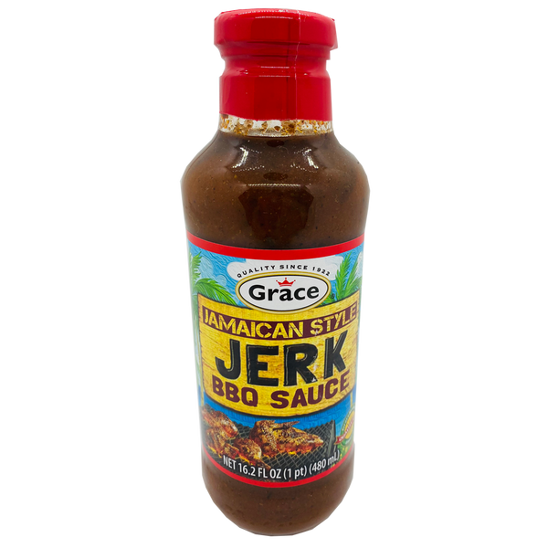 Jamaican Style Jerk BBQ Sauce (16.2 FL.OZ.) - M&D Jamaican Delights