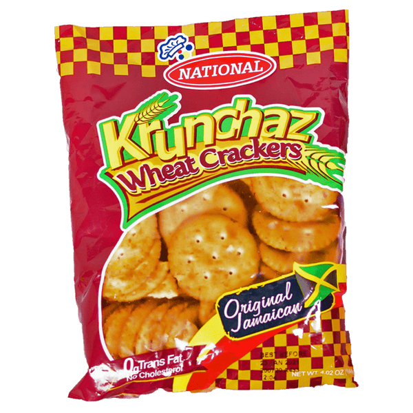 National Krunchaz Wheat Crackers (4.2 OZ) - M&D Jamaican Delights