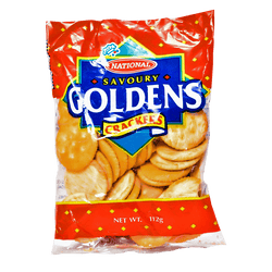 National Savoury Golden Crackers (112g)