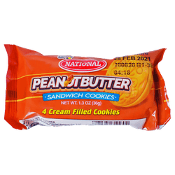 National Peanut Butter Sandwich Cookies (1.3 OZ)
