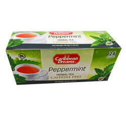Caribbean Dreams Peppermint Herbal Tea (1.34 OZ)