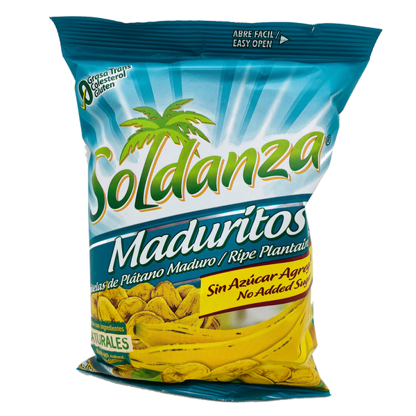 Soldanza Ripe Plantain Chips (2.5 OZ) - M&D Jamaican Delights