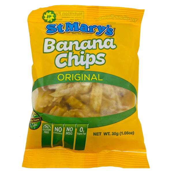 St. Mary’s Banana Chips Original - M&D Jamaican Delights